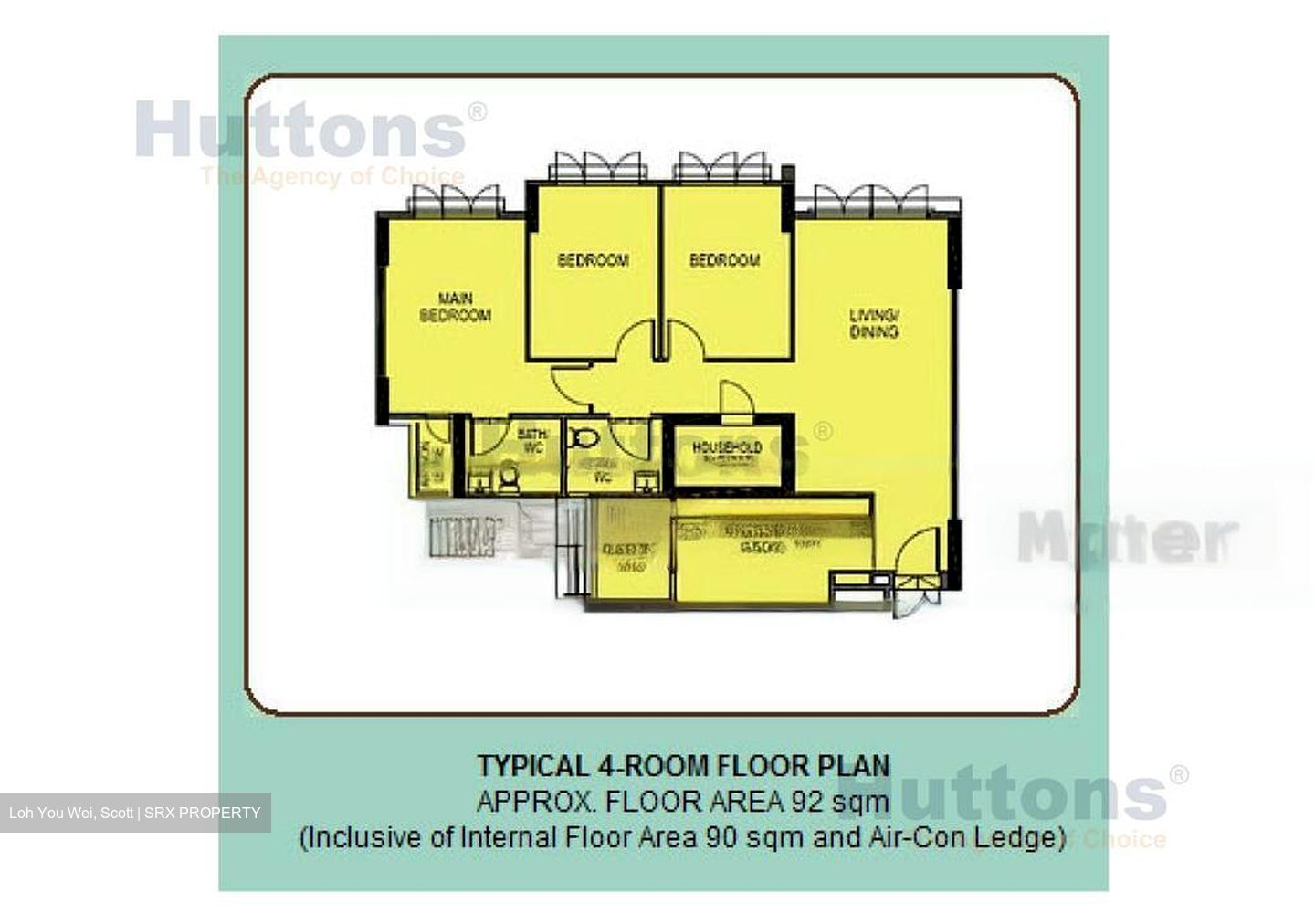 Blk 317A Yishun Greenwalk (Yishun), HDB 4 Rooms #478090251